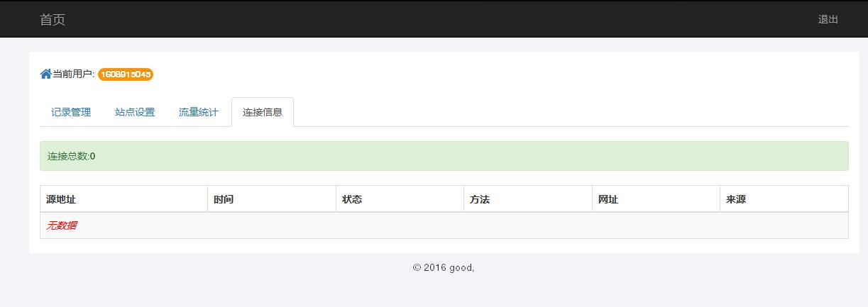 某IDC互聯(lián)網(wǎng)服務(wù)商管理系統(tǒng)--用戶域名記錄管理、站點(diǎn)設(shè)置、流量統(tǒng)計(jì)和連接信息